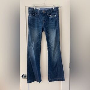 GAP Long and Lean Classic Blue Women's Jeans 29/8 EUC